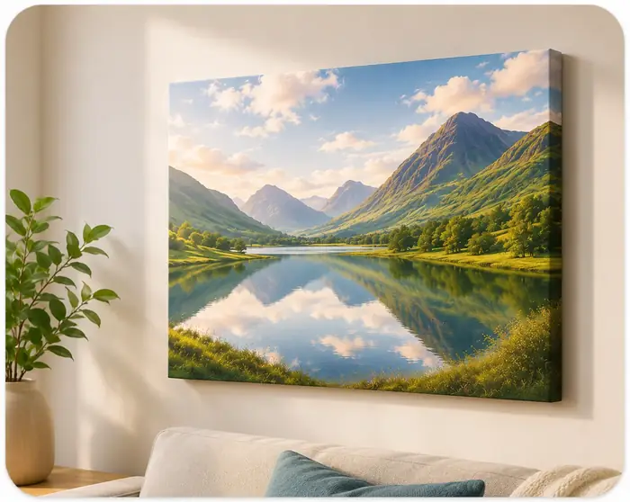 Canvas photo printing